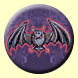 Bat Button Button Badge