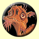 Swamp Dragon Button Badge