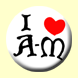 I Love Ankh-Morpork Button Badge