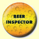 Beer Inspector Button Badge