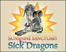 Sunshine Sanctuary for Sick Dragons Tote Bag