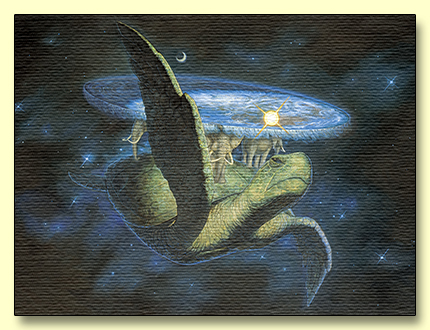 Great A'Tuin - Canvas Print