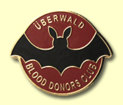 The Überwald Blood Donors Badge