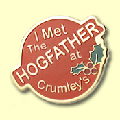I Met the Hogfather at Crumleys Badge