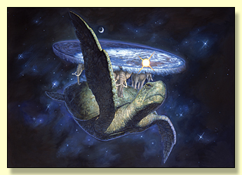 Great A'Tuin Greetings Card