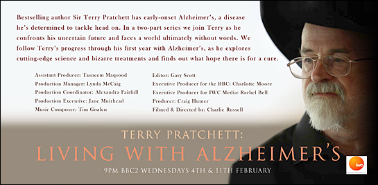 Terry Pratchett : Living With Alzheimer's