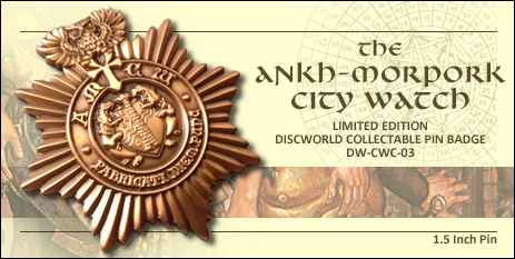 City Watch 1.5" Collectable Pin
