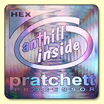 Anthill Inside Holographic Sticker